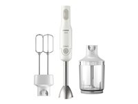 Philips Daily Collection ProMix HR2546 Hand blender Turbo Function White ryhmässä KOTI, TALOUS JA PUUTARHA / Kodinkoneet / Yleiskoneet ja monitoimikoneet / Sauvasekoittimet @ TP E-commerce Nordic AB (C66449)