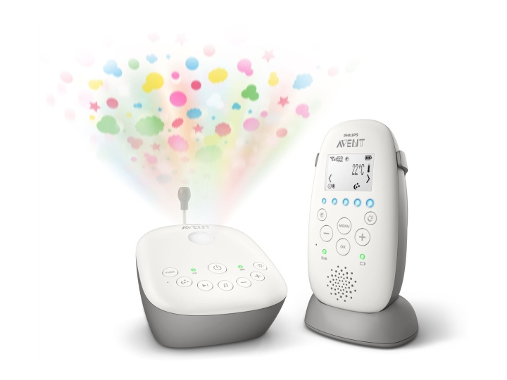 Philips Baby Surveillance system SCD733 ryhmässä LELUT, TUOTTEET LAPSILLE JA VAUVOILLE / Lapsiturvallisuus / Itkuhälyttimet @ TP E-commerce Nordic AB (C66555)