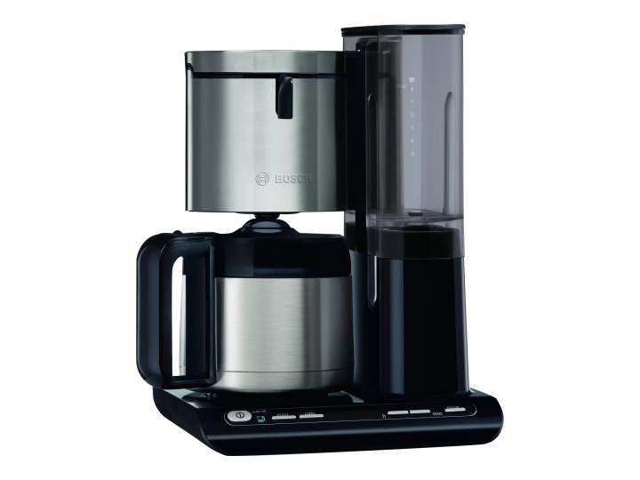 Bosch Styline TKA8A683 Kaffemaskin Svart ryhmässä KOTI, TALOUS JA PUUTARHA / Kodinkoneet / Kahvikoneet ja tarvikkeet / Kahvinkeittimet @ TP E-commerce Nordic AB (C66603)