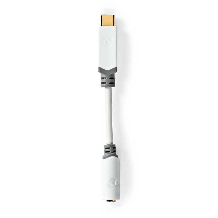 Nedis USB-C™ Sovitin | USB 2.0 | USB-C™ Uros | 3.5 mm naaras | 0.10 m | Pyöreä | Kullattu | PVC | Valkoinen | Laatikko ryhmässä TIETOKOONET & TARVIKKEET / Kaapelit & Sovittimet / USB / USB-C @ TP E-commerce Nordic AB (C66641)