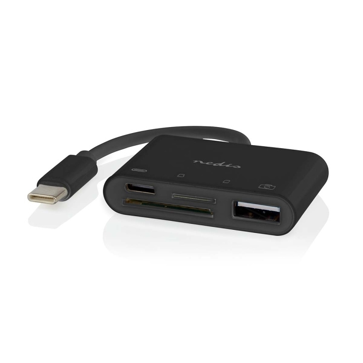 Nedis USB-keskitin | 1x USB-C™ | 1x USB A / 1x USB-C™ | 4-Porttinen port(s) | USB 2.0 | USB Virta | SD & MicroSD ryhmässä ÄLYPUHELIMET JA TABLETIT / Laturit & Kaapelit / Sovittimet @ TP E-commerce Nordic AB (C66656)