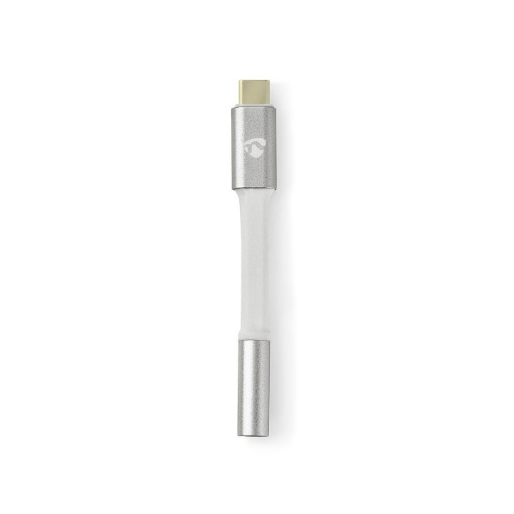 Nedis USB-C™ Sovitin | USB 2.0 | USB-C™ Uros | 3.5 mm naaras | 0.08 m | Pyöreä | Kullattu | Nailon / Punottu | Hopea / Valkoinen | Laatikko kannella ja ikkunalla ryhmässä TIETOKOONET & TARVIKKEET / Kaapelit & Sovittimet / USB / USB-C @ TP E-commerce Nordic AB (C66679)