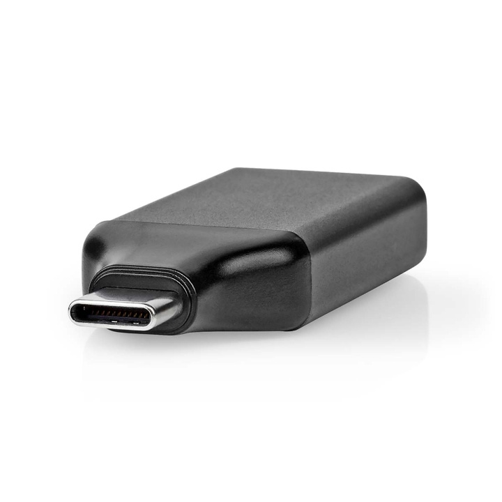 Nedis USB-C™ Sovitin | USB 3.2 Gen 1 | USB-C™ Uros | HDMI™ Ulostulo | 4K@60Hz | Pyöreä | Niklattu | Harmaa / Musta | Laatikko ryhmässä ÄLYPUHELIMET JA TABLETIT / Laturit & Kaapelit / Sovittimet @ TP E-commerce Nordic AB (C66688)