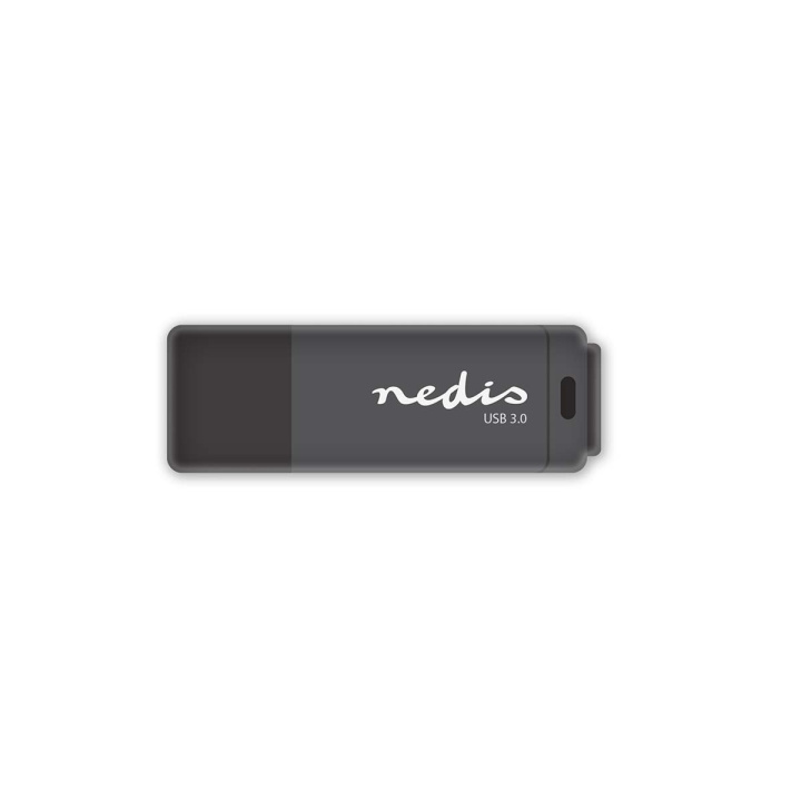 Nedis Muistitikku | 256 GB | USB Type-A | Lukunopeus: 80 MB/s | Kirjoitusnopeus: 10 MB/s ryhmässä KODINELEKTRONIIKKA / Tallennusvälineet / USB-muistitikku / USB 3.2 @ TP E-commerce Nordic AB (C66705)