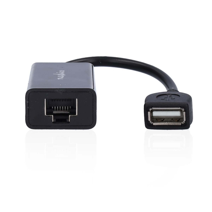 Nedis USB Extender | USB 2.0 | 1x USB-A Uros | 1x RJ45 Female | 1x USB-A Naaras | 1x RJ45 Female | 50 m | 480 Mbps | Niklattu | Pyöreä | PVC | Musta | Laatikko ryhmässä ÄLYPUHELIMET JA TABLETIT / Laturit & Kaapelit / Sovittimet @ TP E-commerce Nordic AB (C66712)