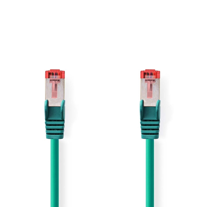 Nedis CAT6 Verkkokaapeli | RJ45 uros | RJ45 uros | S/FTP | 10.0 m | Pyöreä | LSZH | Vihreä | Label ryhmässä TIETOKOONET & TARVIKKEET / Kaapelit & Sovittimet / Verkko / Cat6 @ TP E-commerce Nordic AB (C66721)