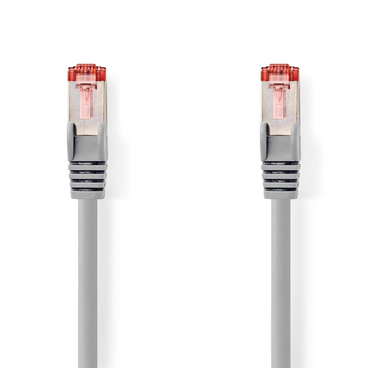 Nedis CAT6 Verkkokaapeli | RJ45 uros | RJ45 uros | S/FTP | 3.00 m | Pyöreä | LSZH | Harmaa | Label ryhmässä TIETOKOONET & TARVIKKEET / Kaapelit & Sovittimet / Verkko / Cat6 @ TP E-commerce Nordic AB (C66722)