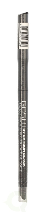 Gosh The Ultimate Eyeliner 0.4 g 07 Carbon Black ryhmässä KAUNEUS JA TERVEYS / Meikit / Silmät ja kulmat / Silmänrajauskynä / Kajaali @ TP E-commerce Nordic AB (C66741)