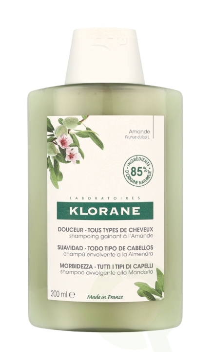 Klorane Softness & Hold Shampoo With Almond Milk 200 ml ryhmässä KAUNEUS JA TERVEYS / Hiukset &Stailaus / Hiustenhoito / Shampoo @ TP E-commerce Nordic AB (C66764)