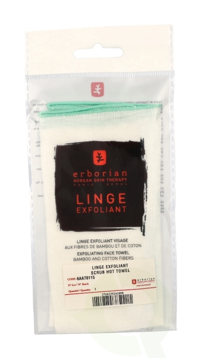 Erborian Linge Exfoliating Face Towel 0 ryhmässä KAUNEUS JA TERVEYS / Ihonhoito / Kasvot / Puhdistus @ TP E-commerce Nordic AB (C66775)