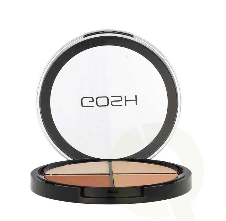 Gosh Strob\'n Glow Kit 20 g #001 Highlight ryhmässä KAUNEUS JA TERVEYS / Meikit / Meikit Kasvot / Contour/Highlight @ TP E-commerce Nordic AB (C66788)