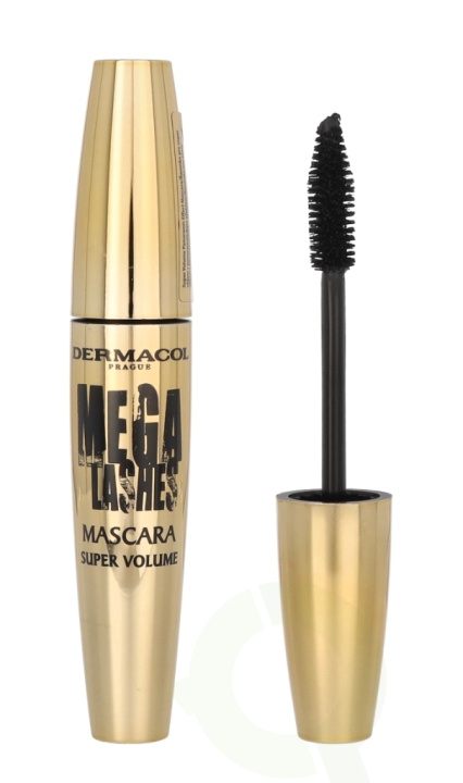 Dermacol Mega Lashes Super Volume Mascara 13 ml Black ryhmässä KAUNEUS JA TERVEYS / Meikit / Silmät ja kulmat / Ripsiväri @ TP E-commerce Nordic AB (C66802)