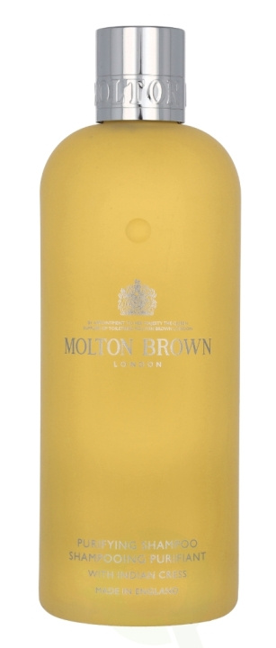 Molton Brown M.Brown Indian Cress Purifying Shampoo 300 ml ryhmässä KAUNEUS JA TERVEYS / Hiukset &Stailaus / Hiustenhoito / Shampoo @ TP E-commerce Nordic AB (C66834)