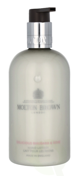 Molton Brown M.Brown Delicious Rhubarb & Rose Hand Lotion 300 ml ryhmässä KAUNEUS JA TERVEYS / Manikyyri/Pedikyyri / Käsirasva @ TP E-commerce Nordic AB (C66866)