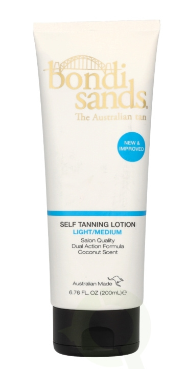 Bondi Sands Self Tanning Lotion 200 ml Light/Medium ryhmässä KAUNEUS JA TERVEYS / Ihonhoito / Rusketus / Itseruskettava @ TP E-commerce Nordic AB (C66879)