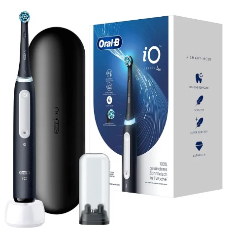 Oral B Electric Toothbrush iO4 Series Rechargeable ryhmässä KAUNEUS JA TERVEYS / Suunhoito / Sähköhammasharjat @ TP E-commerce Nordic AB (C66950)