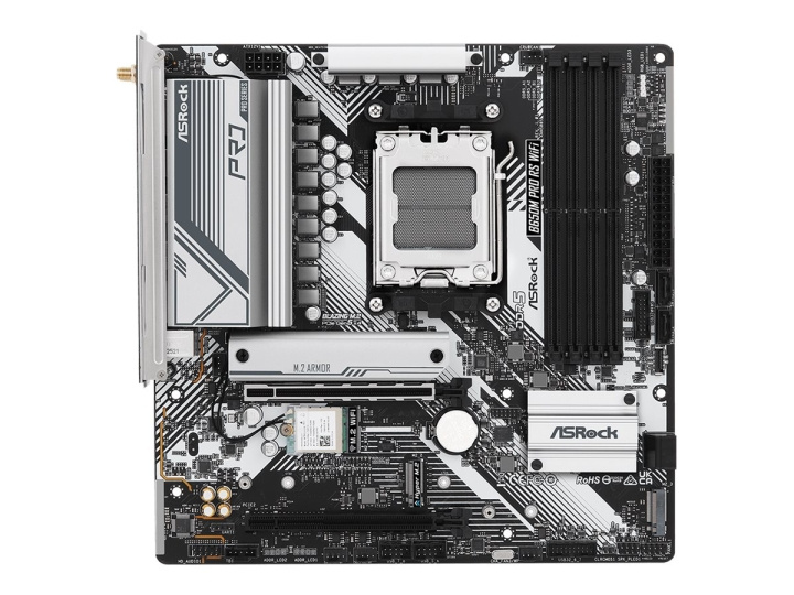 ASRock B650M Pro RS WiFi Micro-ATX AM5 AMD B650 ryhmässä TIETOKOONET & TARVIKKEET / Tietokoneen komponentit / Emolevyt @ TP E-commerce Nordic AB (C66962)