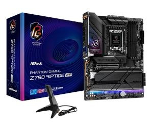 ASRock Z790 RIPTIDE WIFI Motherboard - Intel Z790 - Intel LGA1700 socket - DDR5 RAM - ATX - Retail ryhmässä TIETOKOONET & TARVIKKEET / Tietokoneen komponentit / Emolevyt @ TP E-commerce Nordic AB (C66977)