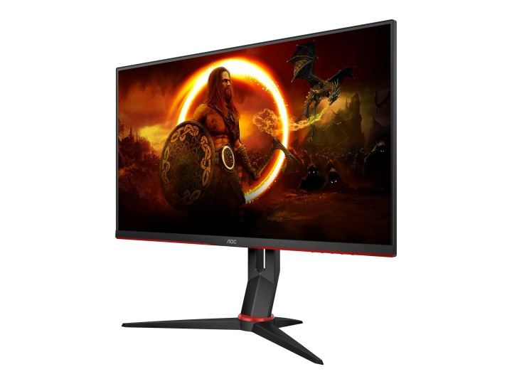 AOC Gaming Q27G2U/BK 27 2560 x 1440 (2K) HDMI DisplayPort 144Hz Pivot-skärm ryhmässä TIETOKOONET & TARVIKKEET / Näytöt / Tietokonenäytöt @ TP E-commerce Nordic AB (C66996)