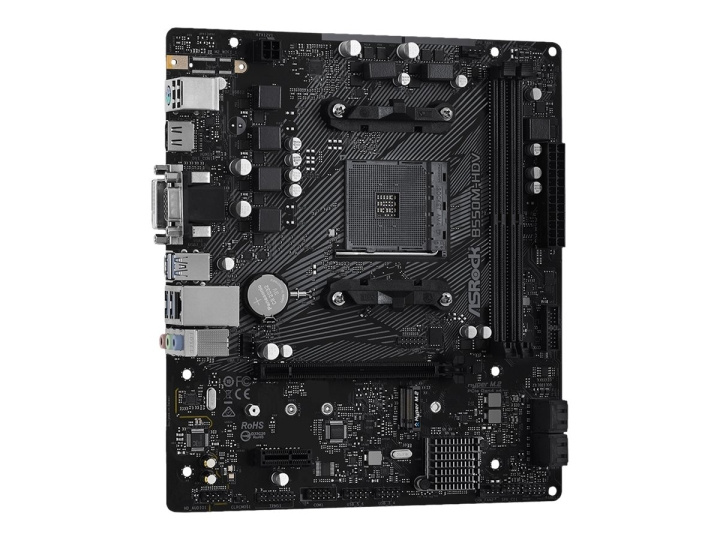 ASRock B550M-HDV Micro-ATX AM4 AMD B550 ryhmässä TIETOKOONET & TARVIKKEET / Tietokoneen komponentit / Emolevyt @ TP E-commerce Nordic AB (C66998)