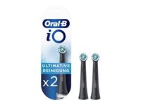 Oral B Black Extra tandborsthuvud iO Ultimate Clean ryhmässä KAUNEUS JA TERVEYS / Meikit / Tarvikkeet & Meikkisetit / Harjat & Pensselit @ TP E-commerce Nordic AB (C67003)