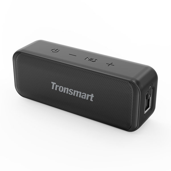 Tronsmart T2 Mini Speaker Black ryhmässä KODINELEKTRONIIKKA / Ääni & Kuva / Kaiuttimet & Tarvikkeet / Bluetooth-kaiutin / Kannettavat kaiuttimet @ TP E-commerce Nordic AB (C67029)