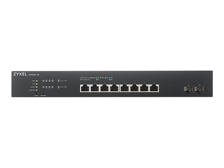 ZyXEL XS1930-10 Switch 10-port 10 Gigabit ryhmässä TIETOKOONET & TARVIKKEET / Verkko / Kytkimet / 10/100/1000Mbps @ TP E-commerce Nordic AB (C67197)