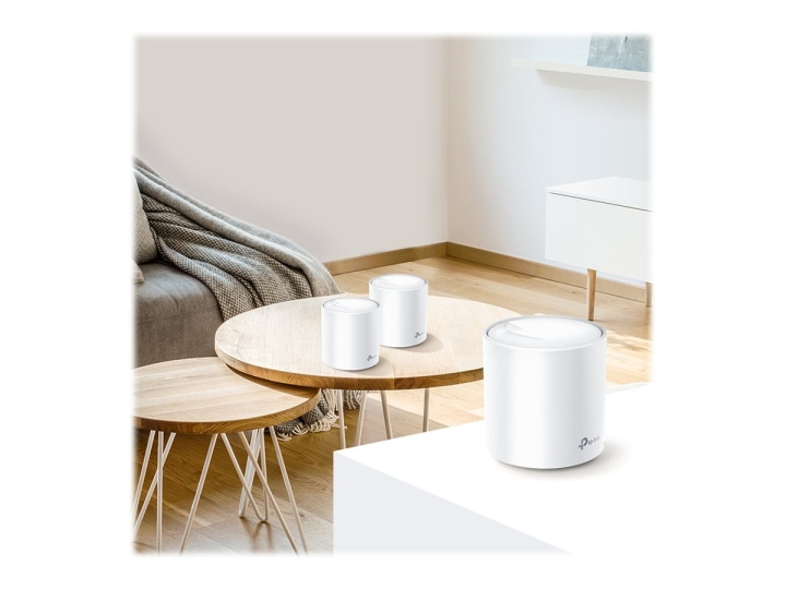 TP-Link Deco X60 Wi-Fi-system Desktop ryhmässä TIETOKOONET & TARVIKKEET / Verkko / Reititin @ TP E-commerce Nordic AB (C67203)