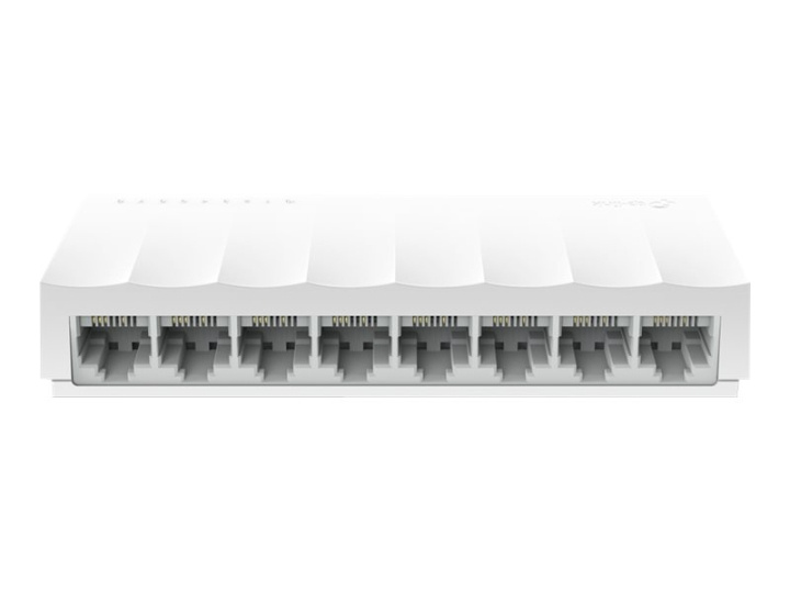 TP-Link LiteWave LS1008 Switch 8-port 10/100 ryhmässä TIETOKOONET & TARVIKKEET / Verkko / Kytkimet / 10/100Mbps @ TP E-commerce Nordic AB (C67207)