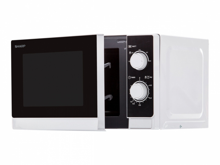 Sharp R-200 WW Microwave Oven White ryhmässä KOTI, TALOUS JA PUUTARHA / Kodinkoneet / Mikroaaltouunit @ TP E-commerce Nordic AB (C67298)