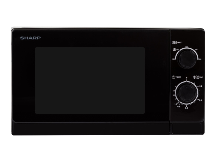 Sharp R-200BKW Microwave Oven Black ryhmässä KOTI, TALOUS JA PUUTARHA / Kodinkoneet / Mikroaaltouunit @ TP E-commerce Nordic AB (C67299)