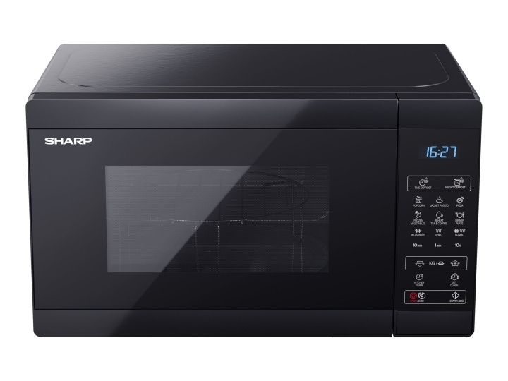 Sharp YC-MG02E-B Microwave Oven with Grill Black ryhmässä KOTI, TALOUS JA PUUTARHA / Kodinkoneet / Mikroaaltouunit @ TP E-commerce Nordic AB (C67314)