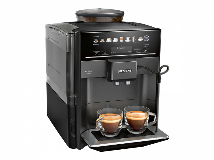 Siemens EQ.6 plus s100 TE651319RW Automatic Coffee Machine Black ryhmässä KOTI, TALOUS JA PUUTARHA / Kodinkoneet / Kahvikoneet ja tarvikkeet / Espressokoneet @ TP E-commerce Nordic AB (C67369)