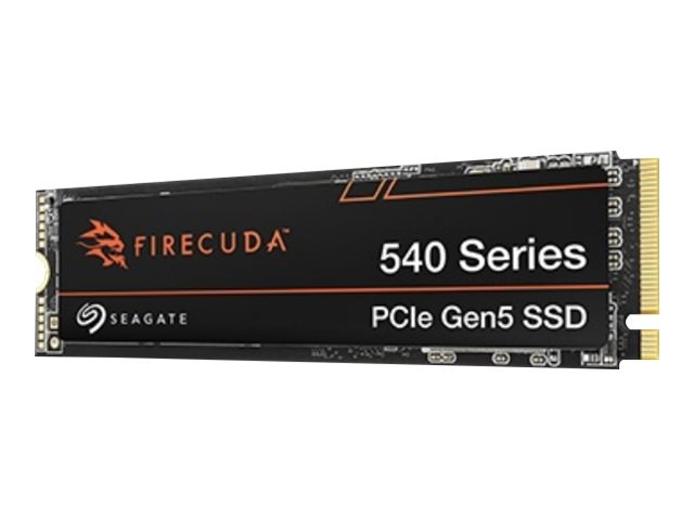 SEAGATE FireCuda 540 Solid State Drive ZP2000GM3A004 2TB M.2 PCI Express 5.0 x4 (NVMe) ryhmässä TIETOKOONET & TARVIKKEET / Tietokoneen komponentit / Kovalevyt / SSD @ TP E-commerce Nordic AB (C67412)