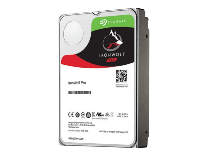 SEAGATE IronWolf Pro hårddisk ST18000NE000 18TB 3,5 SATA-600 7200rpm ryhmässä TIETOKOONET & TARVIKKEET / Tietokoneen komponentit / Kovalevyt / 3.5 @ TP E-commerce Nordic AB (C67426)