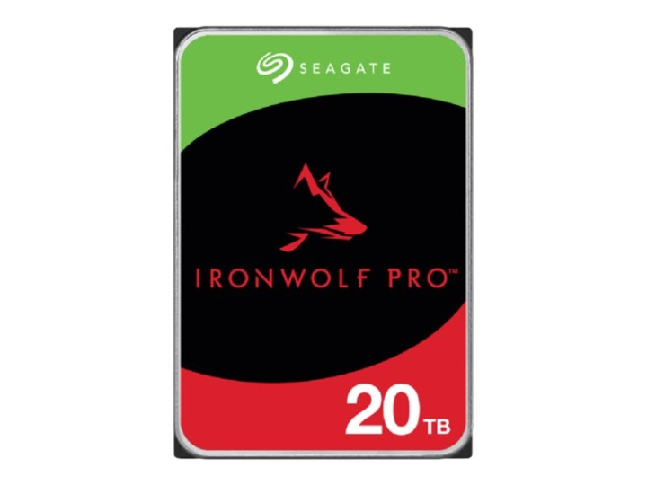 SEAGATE IronWolf Pro hårddisk ST20000NT001 20TB 3,5 SATA-600 7200 rpm ryhmässä TIETOKOONET & TARVIKKEET / Tietokoneen komponentit / Kovalevyt / 3.5 @ TP E-commerce Nordic AB (C67476)