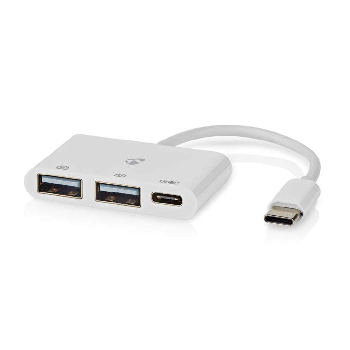 Nedis USB-keskitin | 1x USB-C™ | 1x USB-C™ / 2x USB 2.0 A Female | 3-Porttinen port(s) | USB Virta ryhmässä TIETOKOONET & TARVIKKEET / Tietokonetarvikkeet / USB-telakat @ TP E-commerce Nordic AB (C67503)