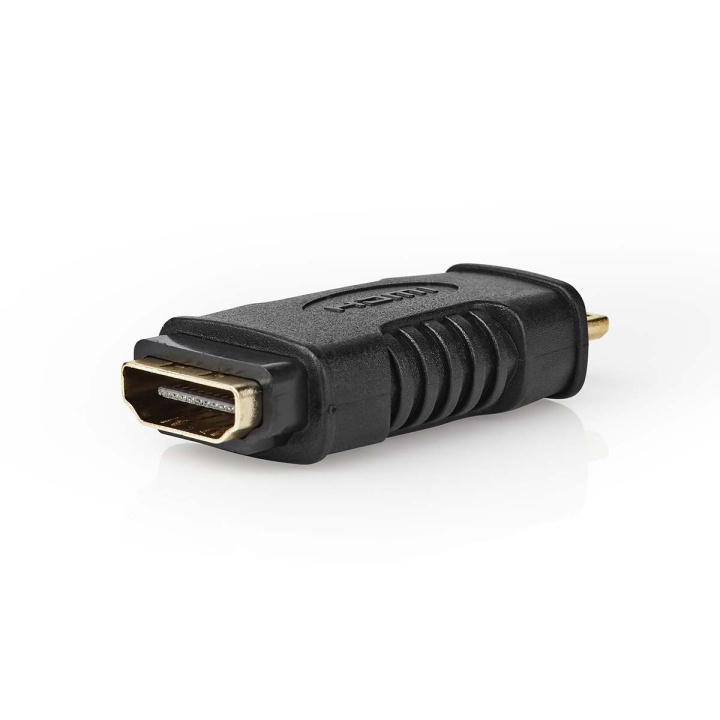 Nedis HDMI™ -sovitin | HDMI™ Mini | HDMI™ Ulostulo | Kullattu | Suora | ABS-Muovi | Musta | 1 kpl | Blister ryhmässä KODINELEKTRONIIKKA / Kaapelit & Sovittimet / HDMI / Sovittimet @ TP E-commerce Nordic AB (C67576)