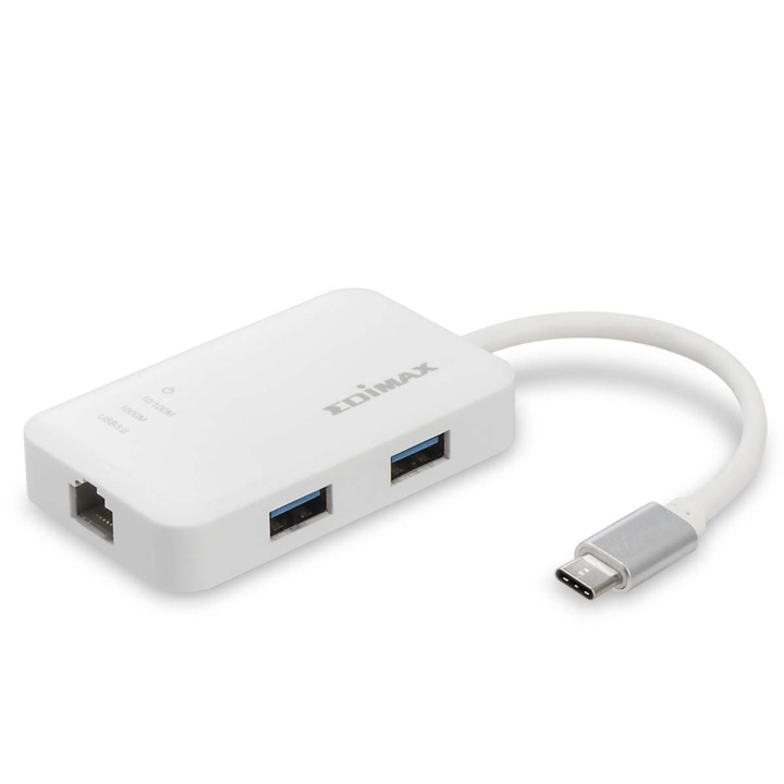 Edimax USB-C - 3-porttinen USB 3.0 Gigabit Ethernet -keskitin ryhmässä TIETOKOONET & TARVIKKEET / Tietokonetarvikkeet / USB-telakat @ TP E-commerce Nordic AB (C67585)