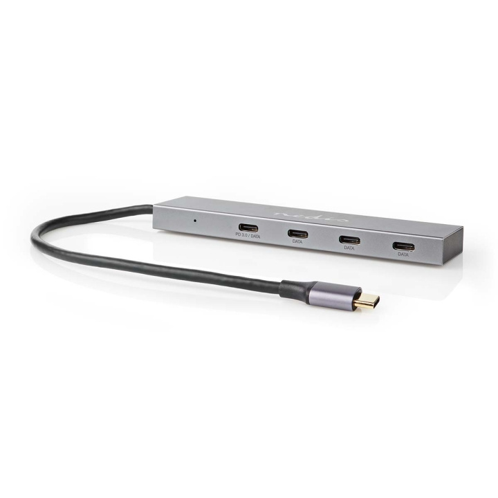 Nedis USB-keskitin | 1x USB-C™ 3.2 Gen 2 Male | USB-C™ 3.2 Gen 2 Female with PD 3.0 / 3x USB-C™ 3.2 Gen 2 Female | 4-Porttinen port(s) | USB 3.2 Gen 2 | USB Virta | 10 Gbps ryhmässä TIETOKOONET & TARVIKKEET / Tietokonetarvikkeet / USB-telakat @ TP E-commerce Nordic AB (C67615)