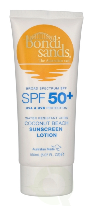 Bondi Sands Sunscreen Lotion SPF50+ 150 ml Coconut ryhmässä KAUNEUS JA TERVEYS / Ihonhoito / Rusketus / Aurinkosuoja @ TP E-commerce Nordic AB (C67708)