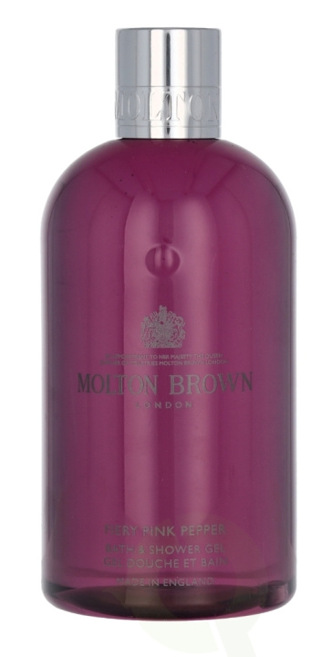 Molton Brown M.Brown Fiery Pink Pepper Bath & Shower Gel 300 ml ryhmässä KAUNEUS JA TERVEYS / Ihonhoito / Kehon hoito / Kylpy- ja suihkugeelit @ TP E-commerce Nordic AB (C67726)