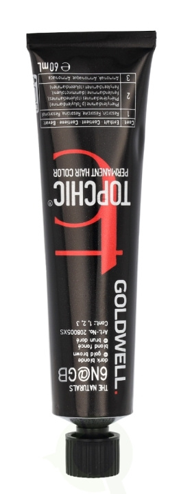 Goldwell Topchic Tube 60 ml 6N@GB ryhmässä KAUNEUS JA TERVEYS / Hiukset &Stailaus / Hiustenhoito / Hiusväri / Hiusväri & Väripommi @ TP E-commerce Nordic AB (C67729)