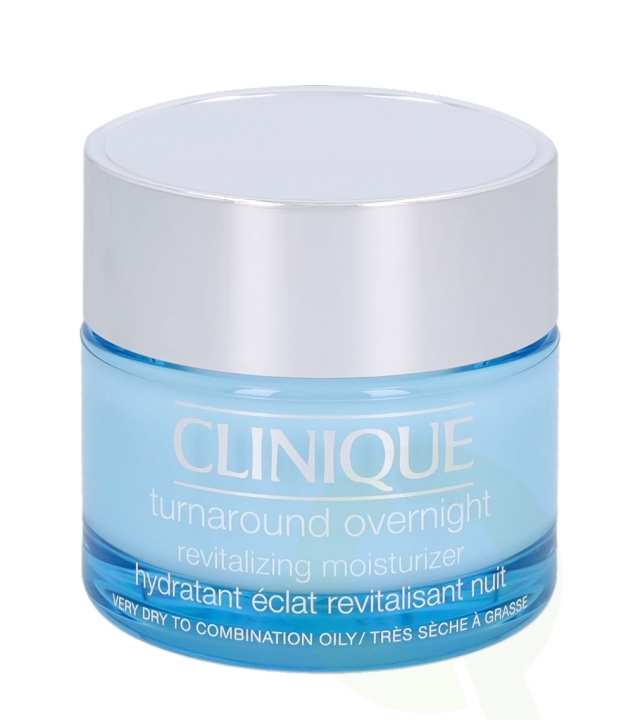 Clinique Turnaround Overnight Revitalizing Moistu. 50 ml Very Dry To Combination Oily ryhmässä KAUNEUS JA TERVEYS / Ihonhoito / Kasvot / Yövoide @ TP E-commerce Nordic AB (C67745)