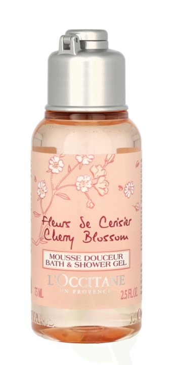 L\'Occitane Cherry Blossom Bath & Shower Gel 75 ml ryhmässä KAUNEUS JA TERVEYS / Ihonhoito / Kehon hoito / Kylpy- ja suihkugeelit @ TP E-commerce Nordic AB (C67747)