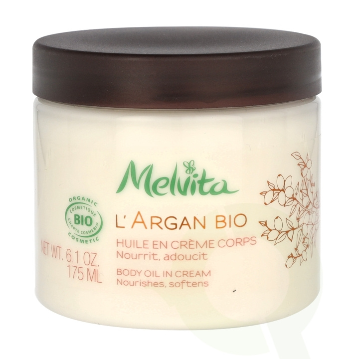 Melvita L\'Argan Bio Body Oil In Cream 175 ml ryhmässä KAUNEUS JA TERVEYS / Ihonhoito / Kehon hoito / Vartalovoide @ TP E-commerce Nordic AB (C67789)