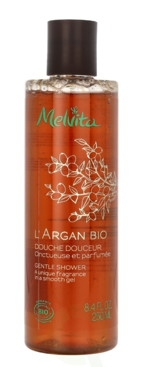 Melvita L\'Argan Bio Gentle Shower 250 ml ryhmässä KAUNEUS JA TERVEYS / Ihonhoito / Kehon hoito / Kylpy- ja suihkugeelit @ TP E-commerce Nordic AB (C67790)