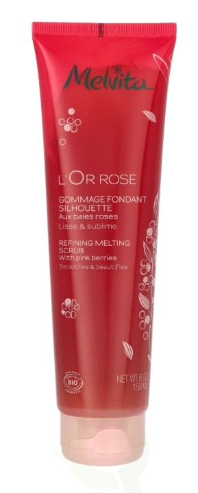 Melvita L\'Or Rose Refining Scrub 150 ml ryhmässä KAUNEUS JA TERVEYS / Ihonhoito / Kehon hoito / Vartalovoide @ TP E-commerce Nordic AB (C67793)