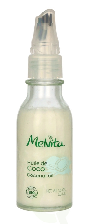 Melvita Coconut Oil 50 ml Dry And Damaged Hair ryhmässä KAUNEUS JA TERVEYS / Ihonhoito / Kehon hoito / Vartaloöljy @ TP E-commerce Nordic AB (C67799)