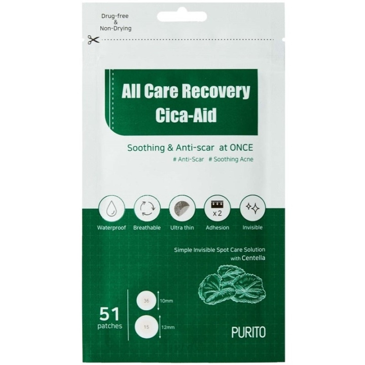 Purito All Care Recovery Cica-Aid 51pc ryhmässä KAUNEUS JA TERVEYS / Ihonhoito / Kehon hoito / Käsisaippua @ TP E-commerce Nordic AB (C67819)